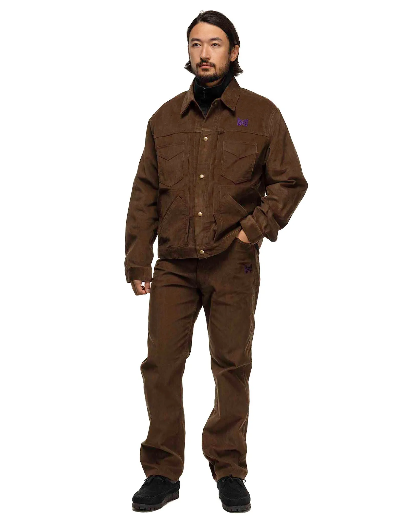 Penny Jean Jacket - C/PE 14W Corduroy Brown