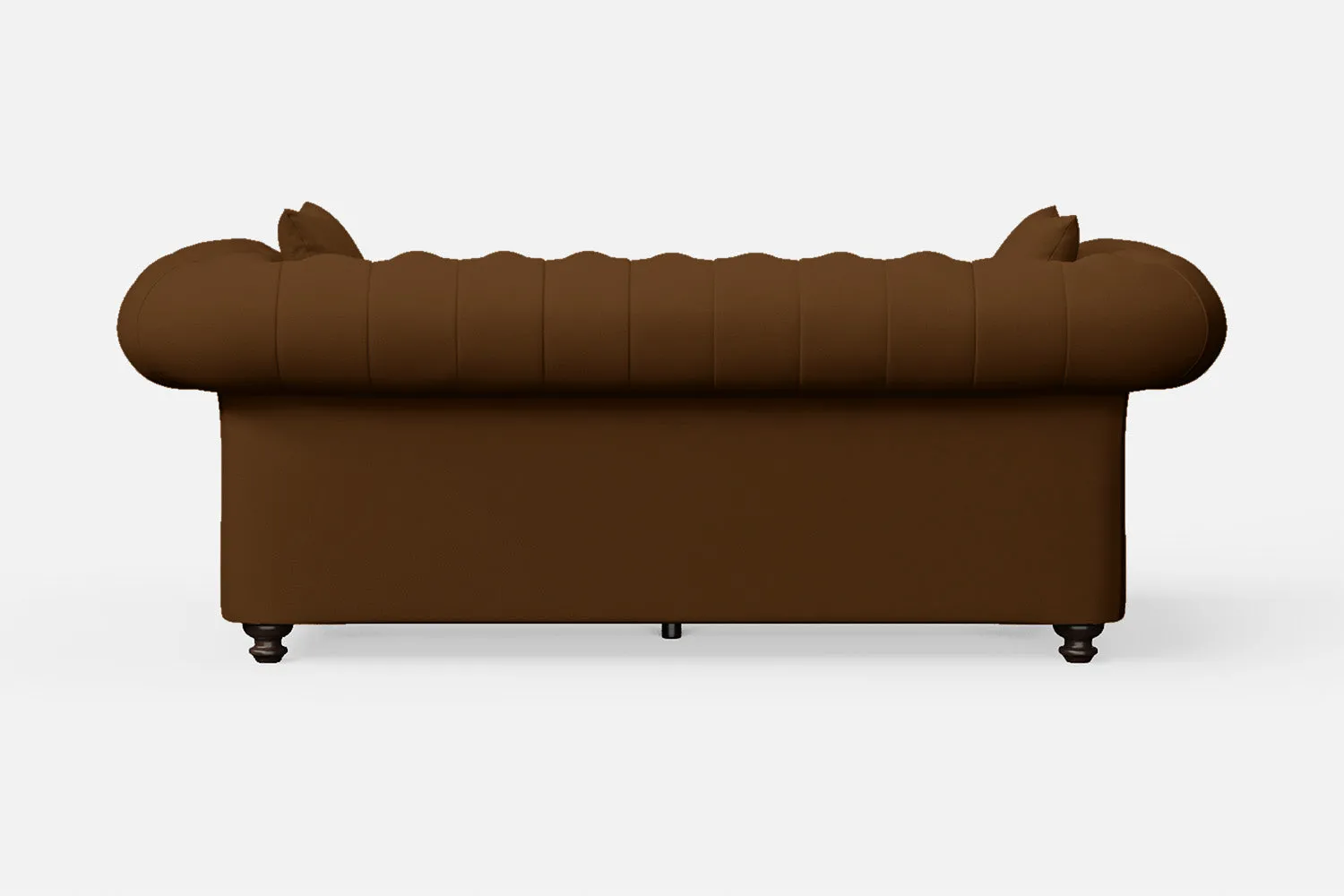 Pesaro 3 Seater Sofa Walnut Brown Leather