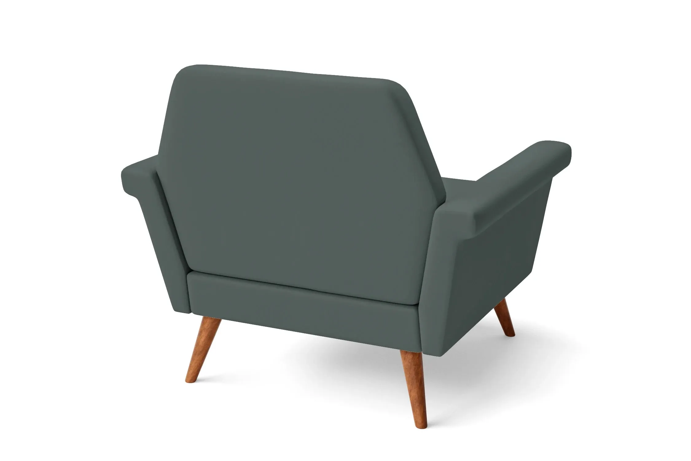 Ravenna Armchair Dusky Turquoise Leather