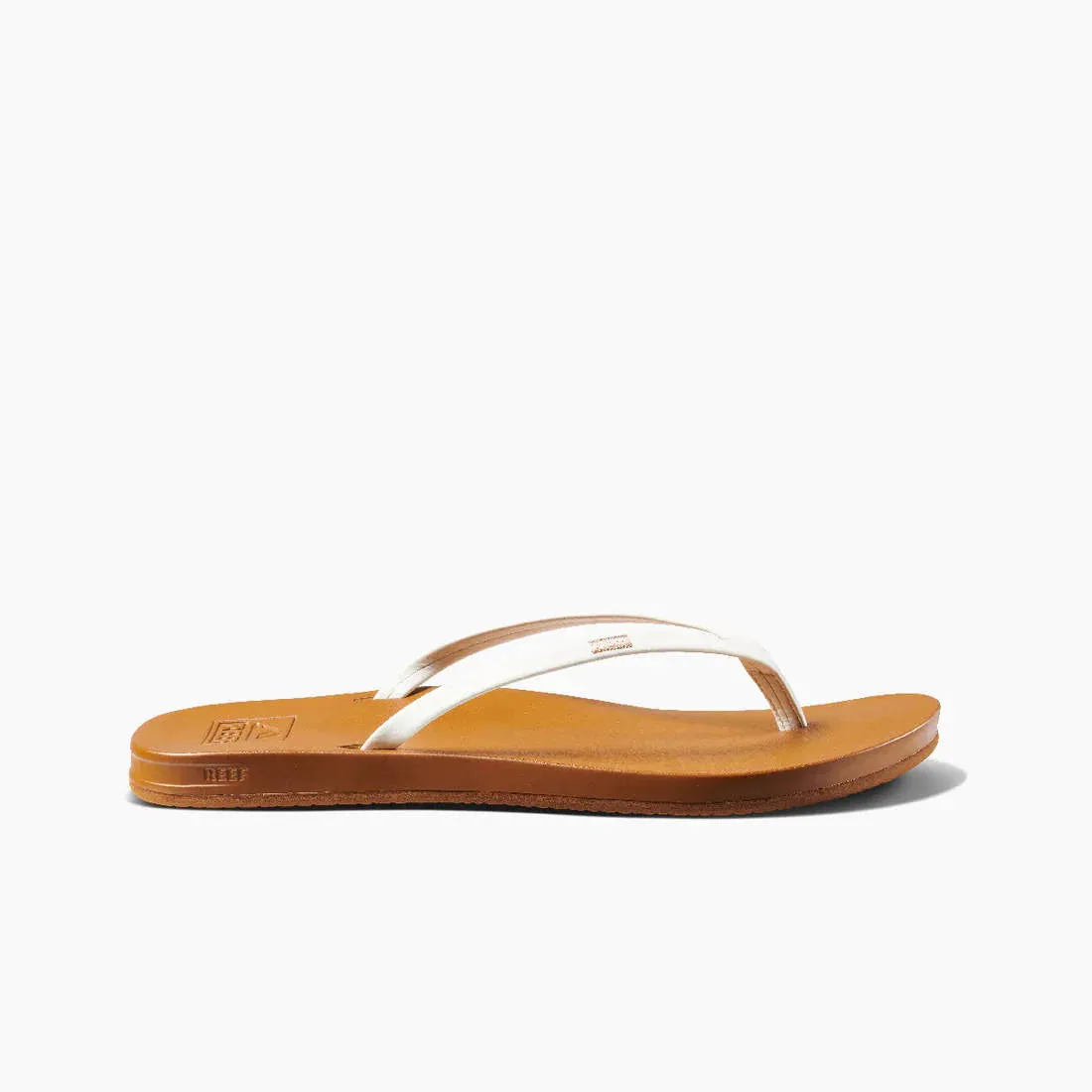 Reef Cushion Slim - WHITE/TAN