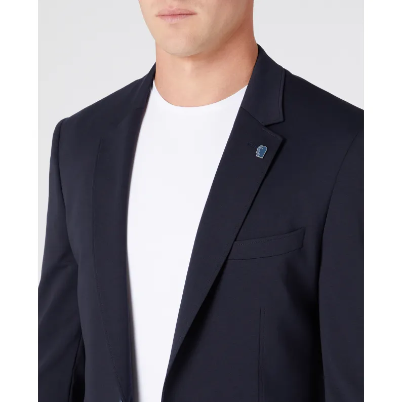 Remus Uomo Super Stretch Chino Jacket Galano 12347 - Navy