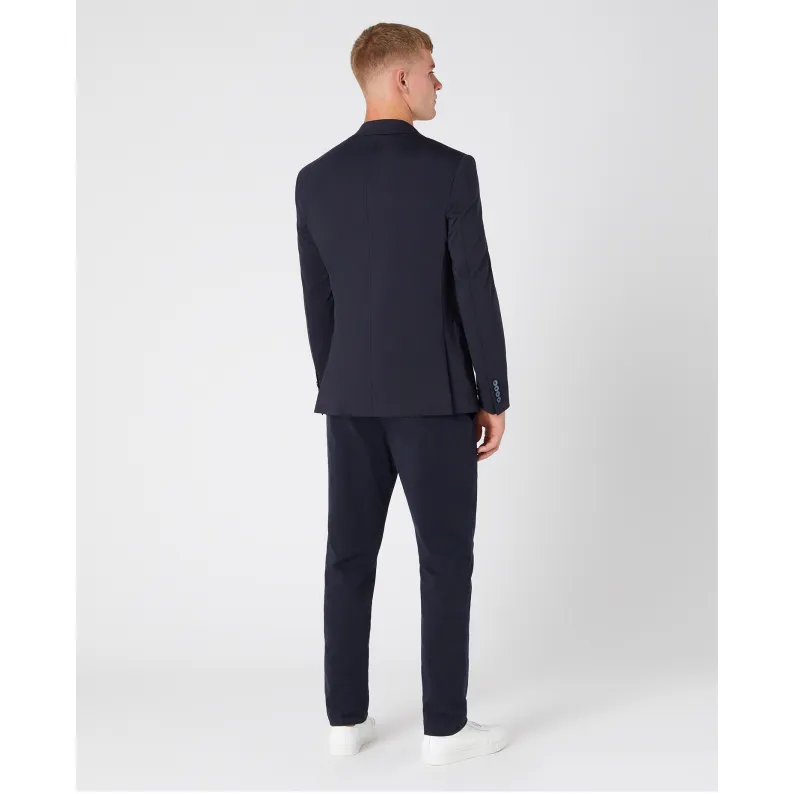 Remus Uomo Super Stretch Chino Jacket Galano 12347 - Navy