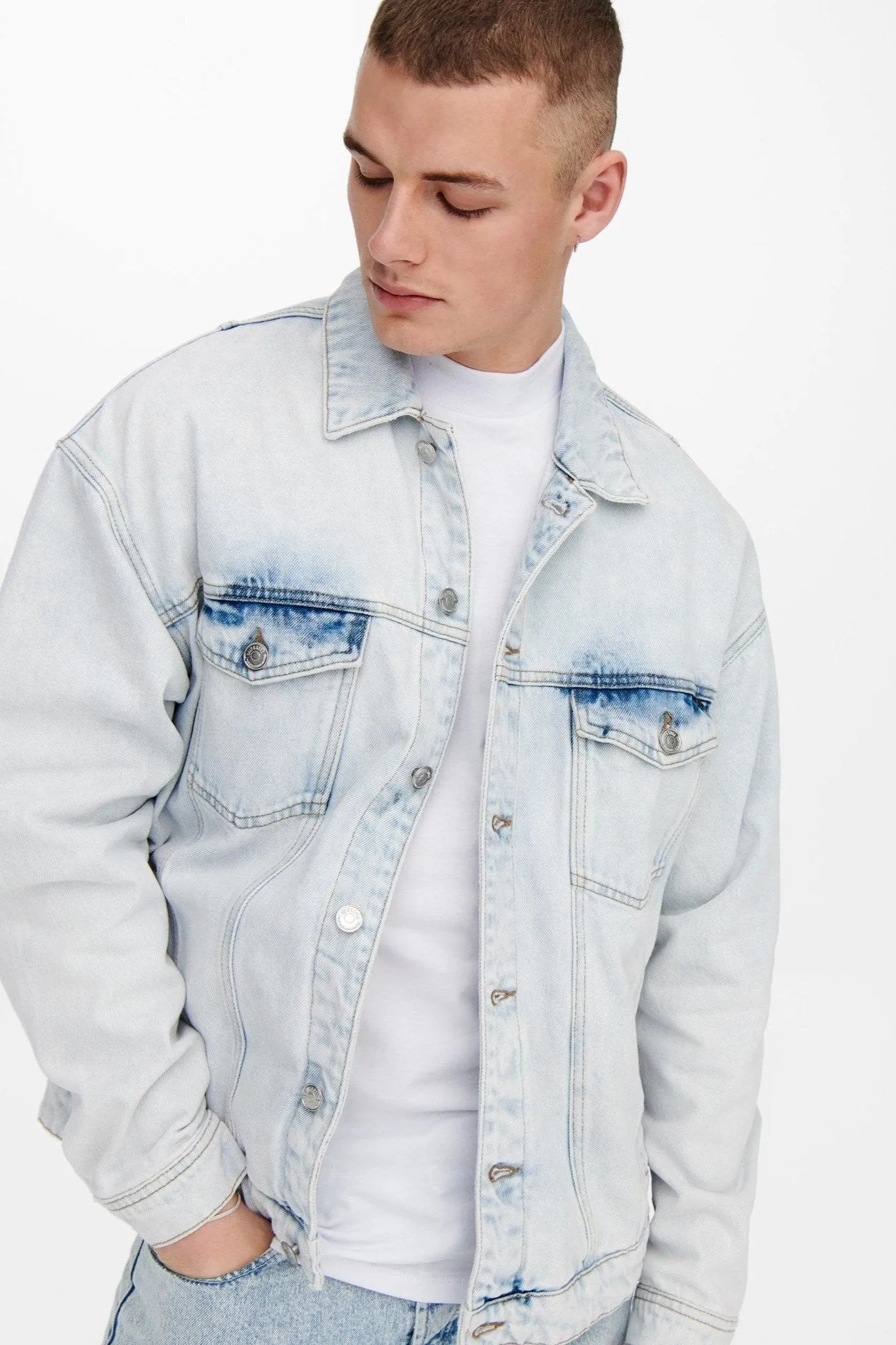 Rick Denim Jacket - Blue Denim