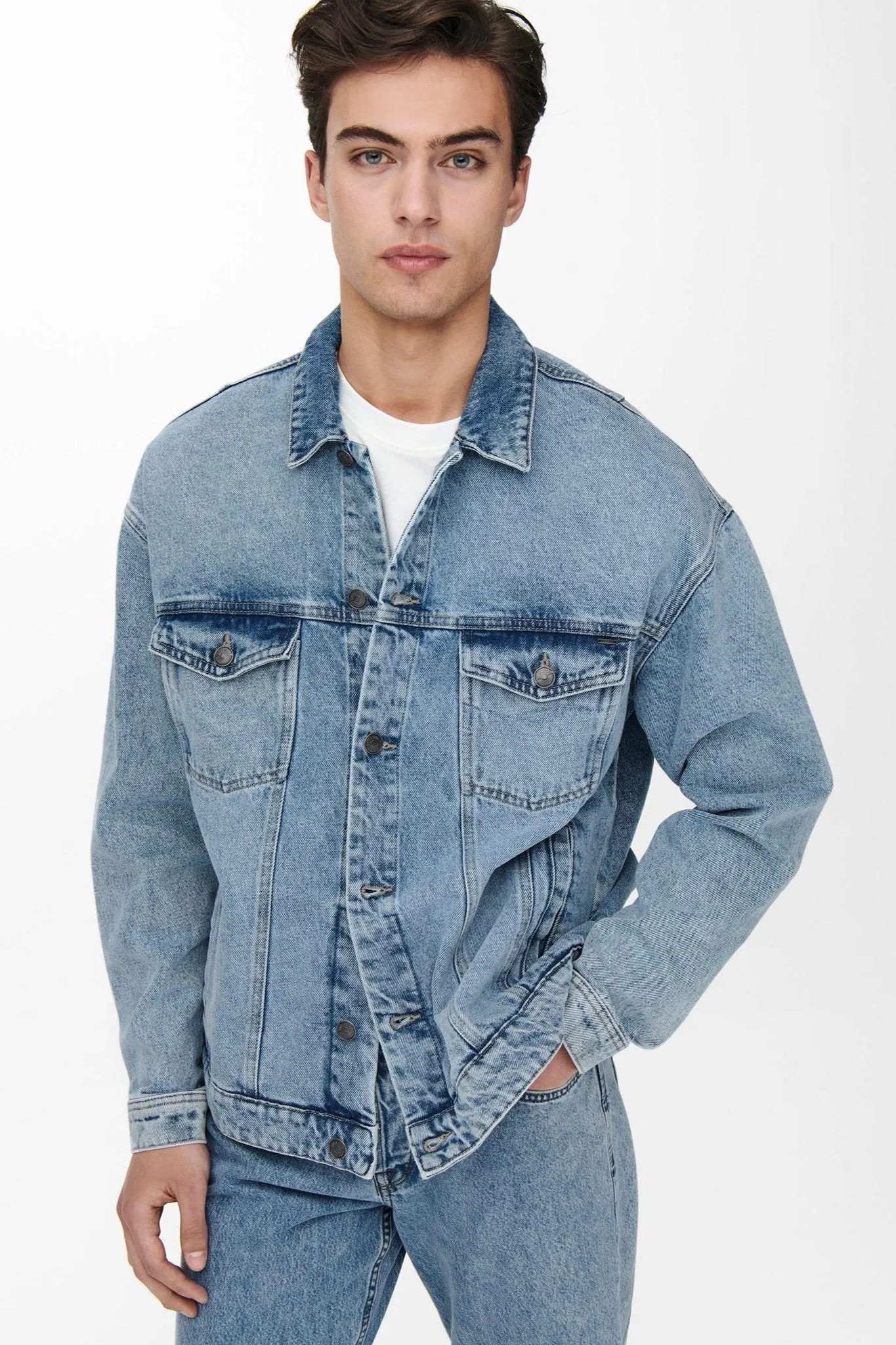 Rick Truck Jacket - Blue Denim