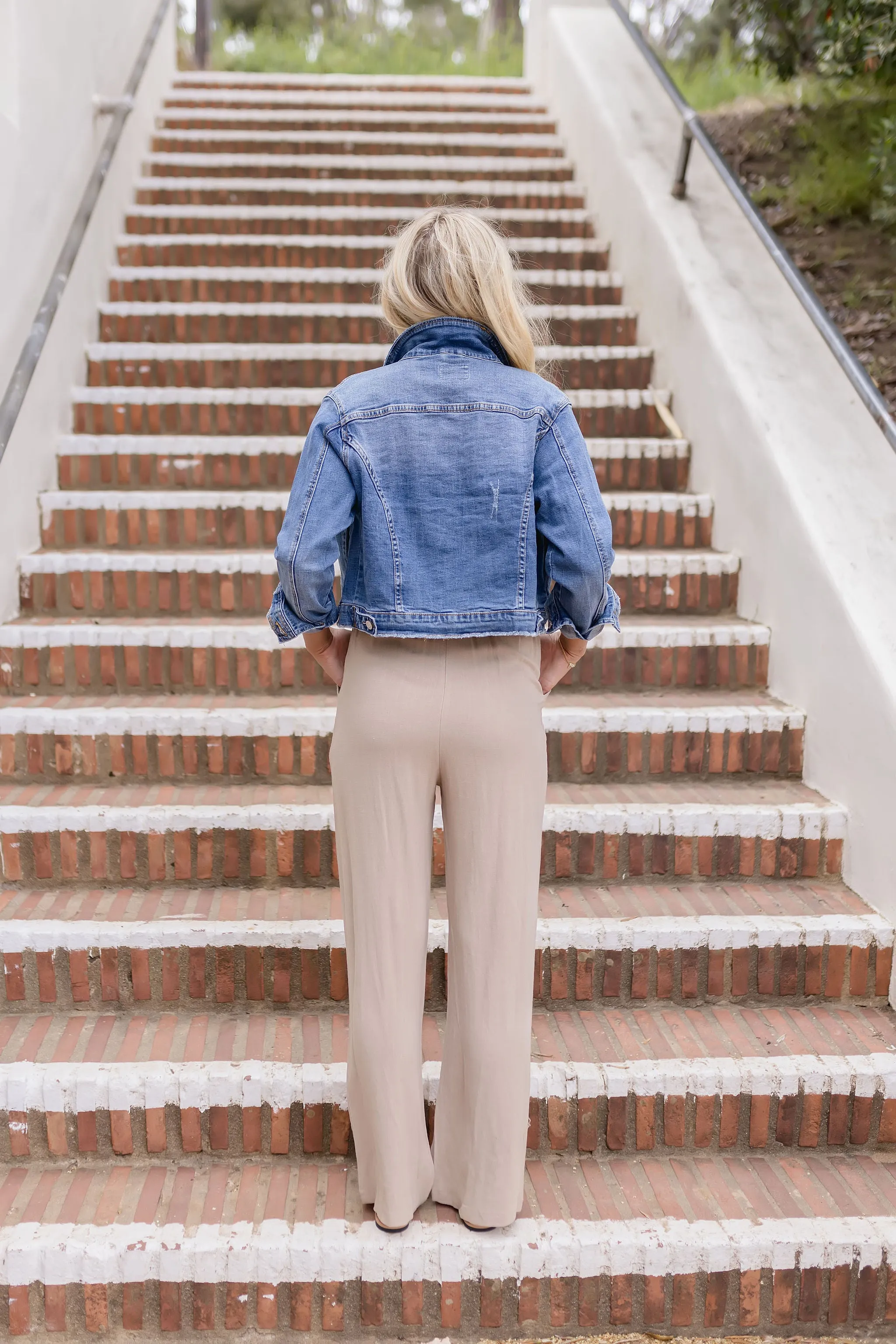 Rue Denim Jacket Medium Wash