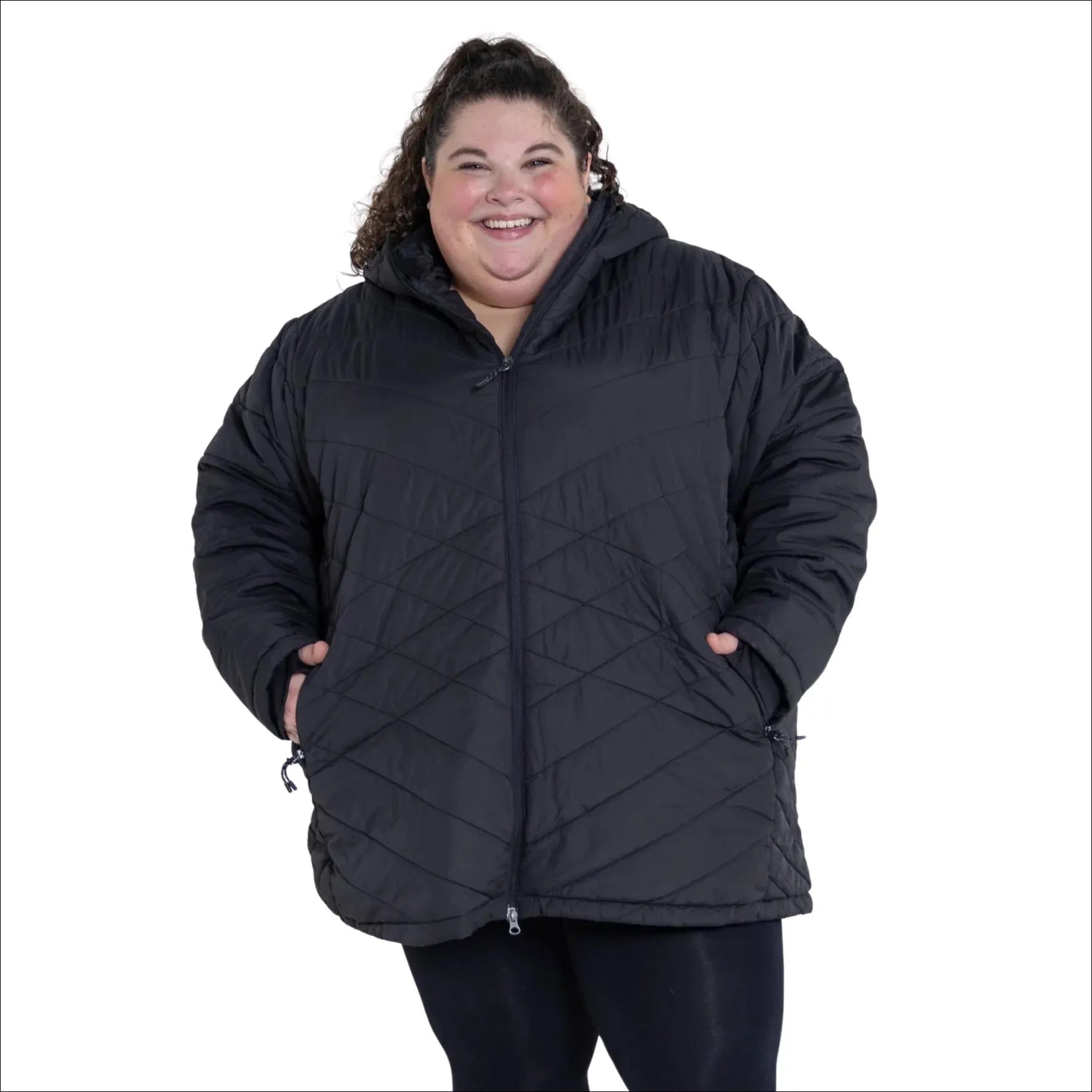 Snow Country Outerwear Plus Size 1X-6X Mid Length Juniper Insulated Parka Coat