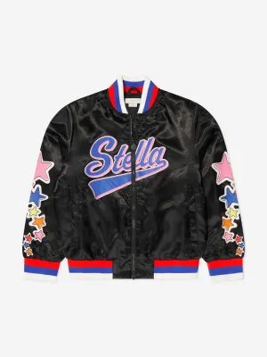 Stella McCartney Girls Logo Star Bomber Jacket