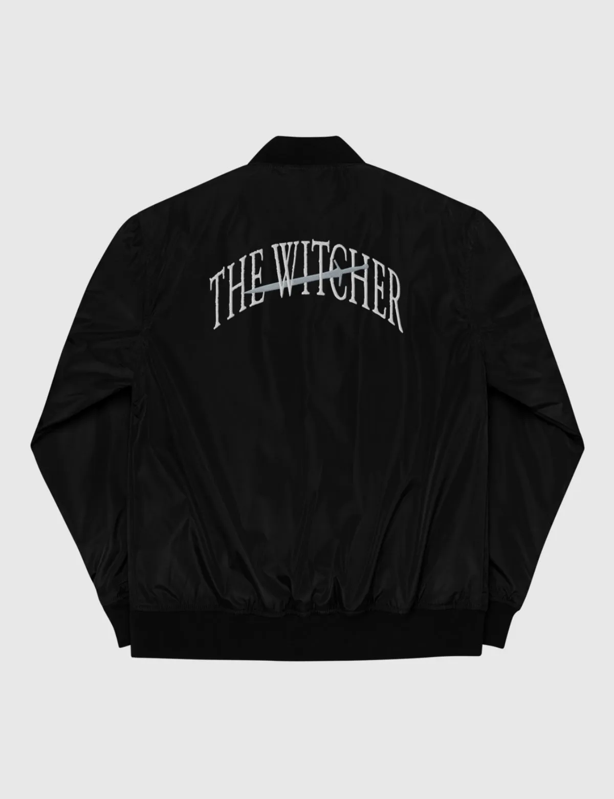 The Witcher Premium Recycled Bomber Jacket [Black]