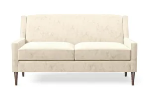 Vigevano 2 Seater Sofa Cream Velvet