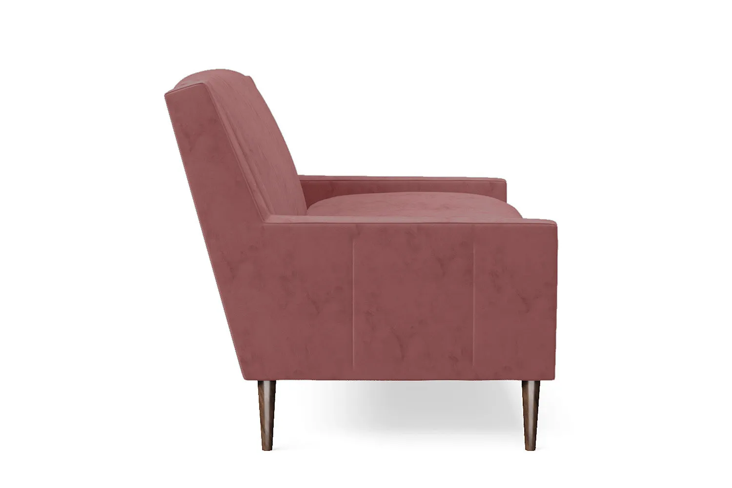 Vigevano 2 Seater Sofa Pink Velvet