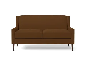 Vigevano 2 Seater Sofa Walnut Brown Leather