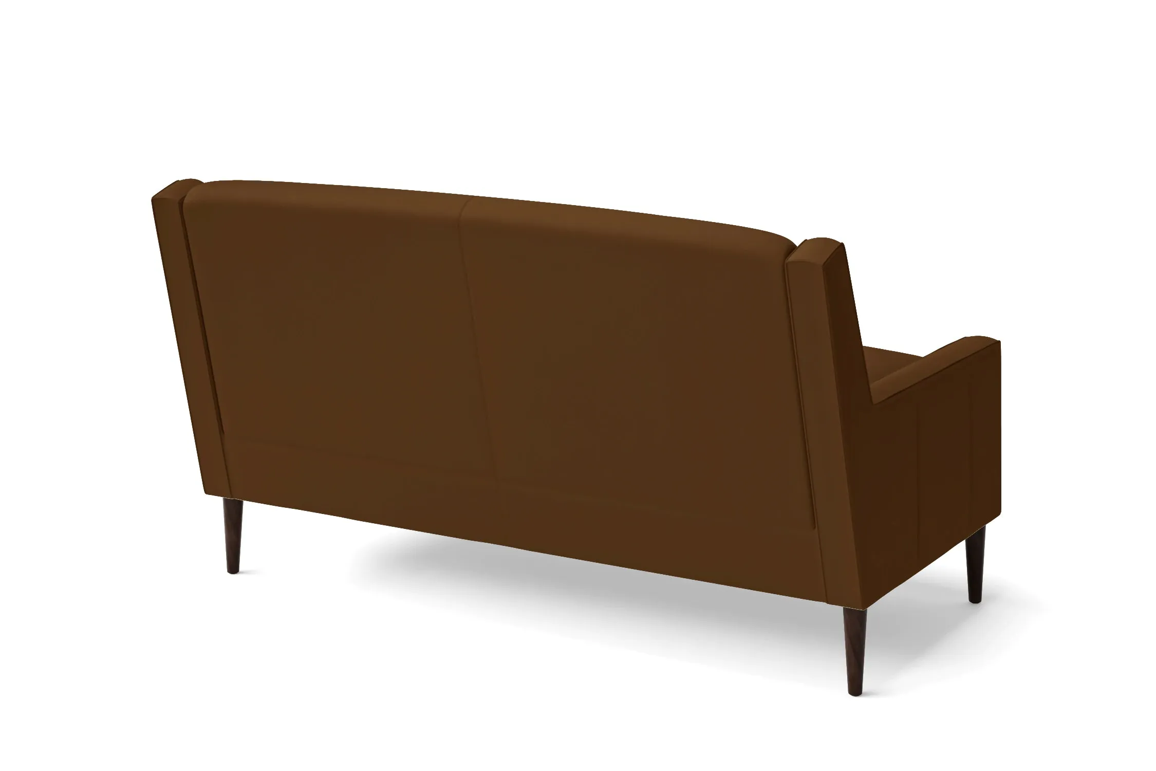 Vigevano 2 Seater Sofa Walnut Brown Leather