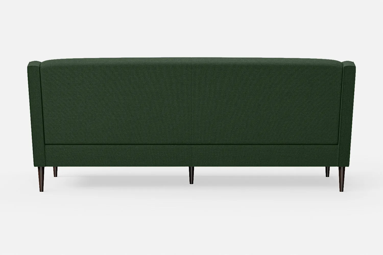 Vigevano 3 Seater Sofa Forest Green Linen Fabric