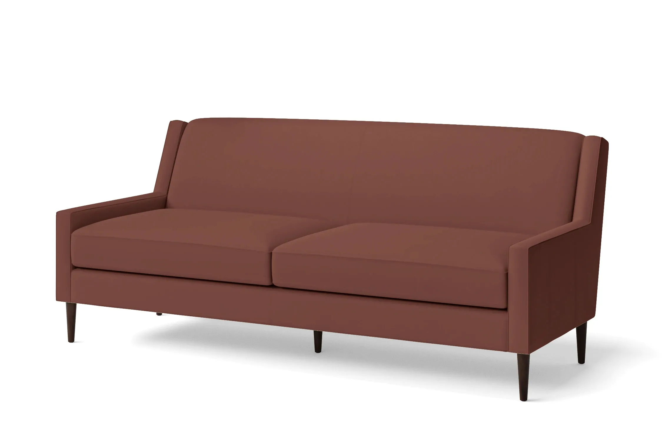 Vigevano 3 Seater Sofa Mauve Leather