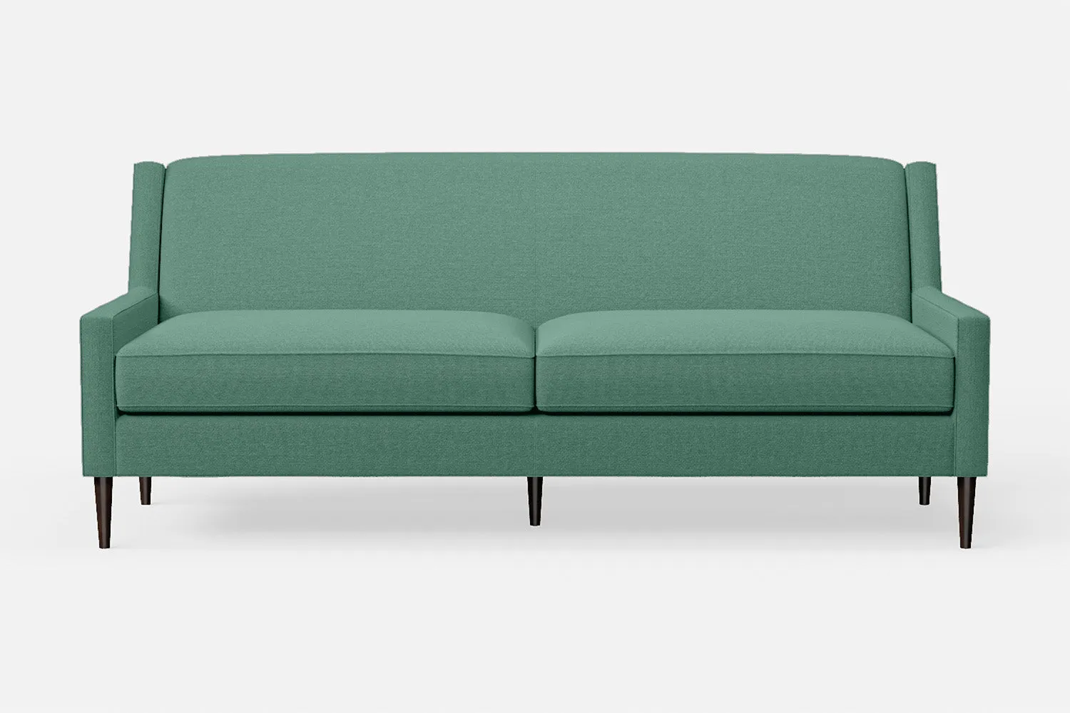 Vigevano 3 Seater Sofa Mint Green Linen Fabric