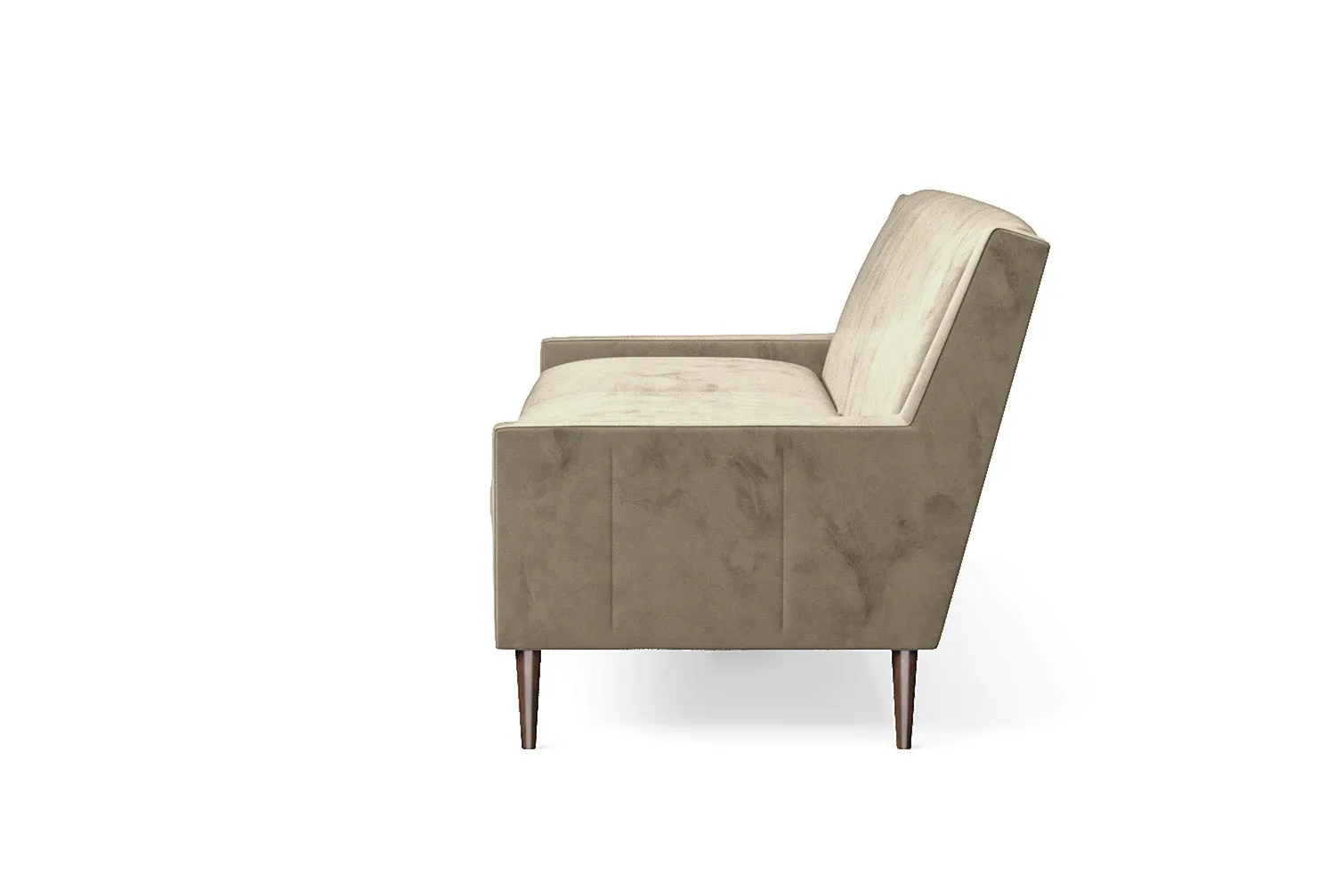 Vigevano 3 Seater Sofa Sand Velvet