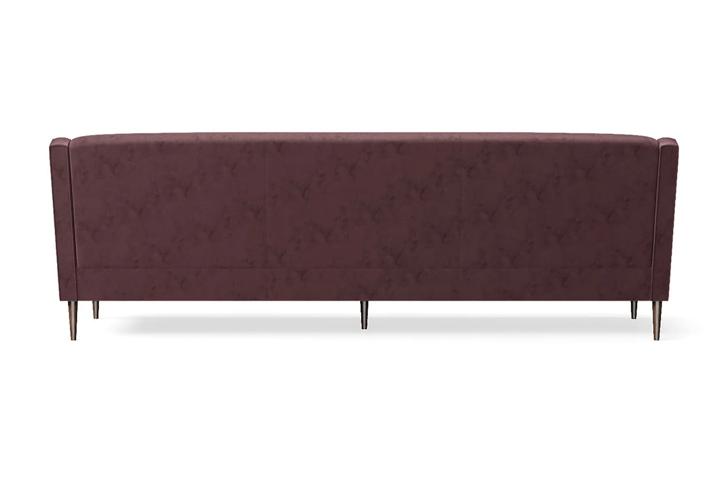 Vigevano 4 Seater Sofa Grape Velvet