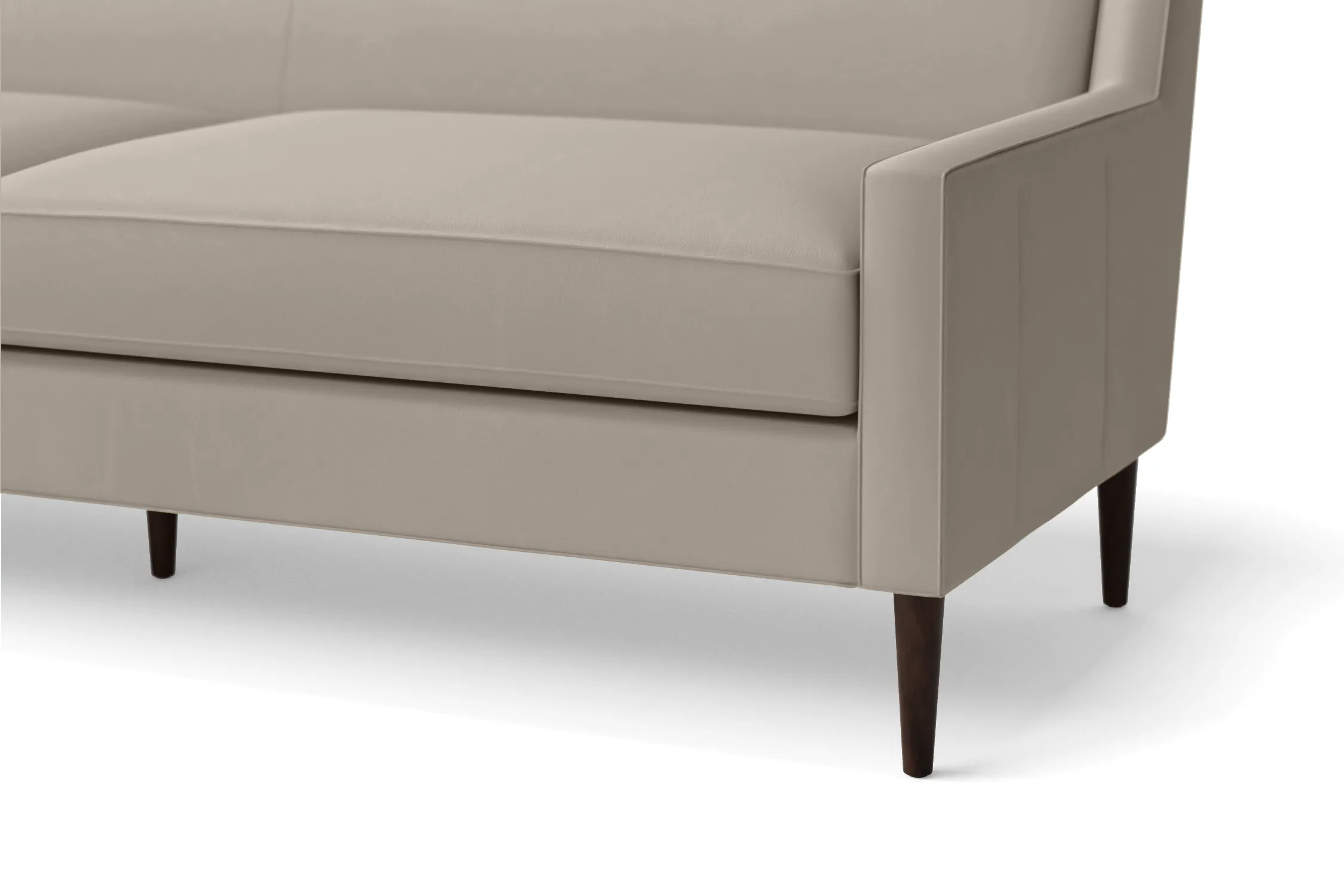 Vigevano 4 Seater Sofa Sand Leather