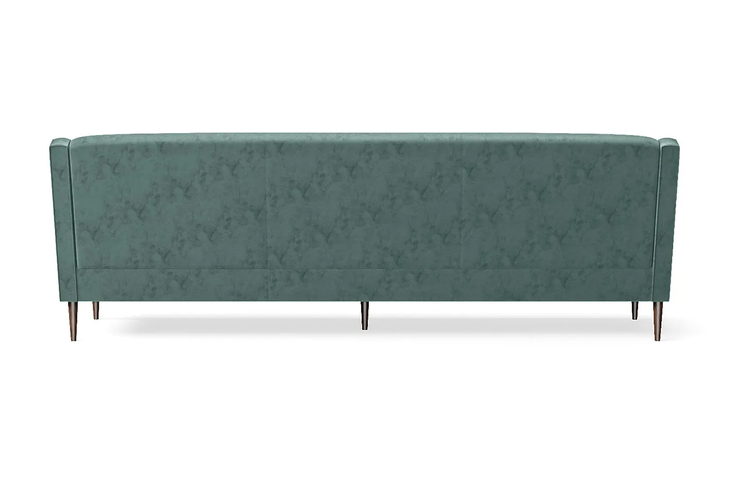 Vigevano 4 Seater Sofa Teal Velvet