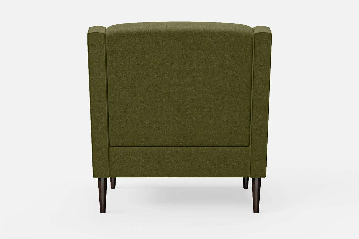 Vigevano Armchair Olive Linen Fabric