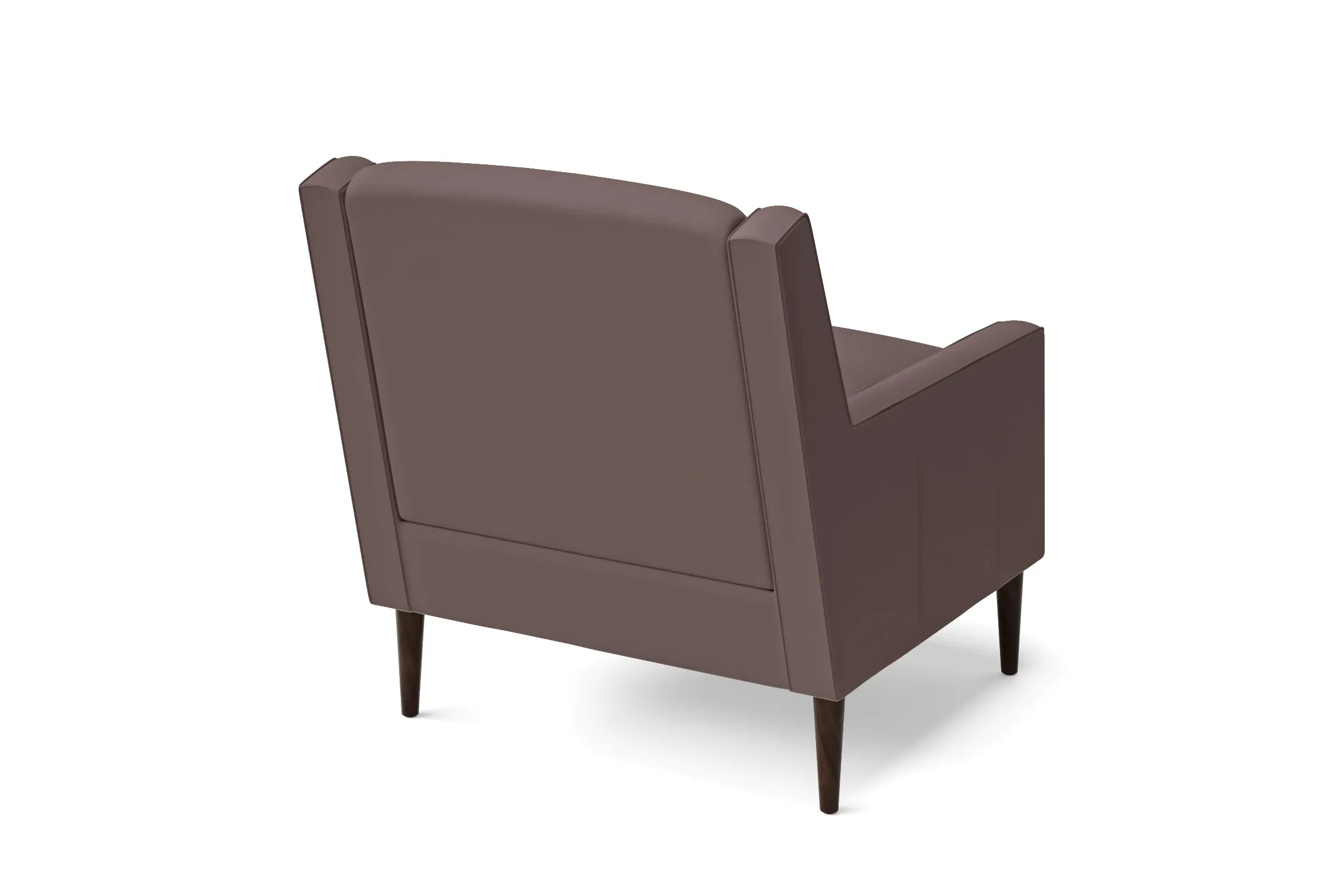 Vigevano Armchair Rose Taupe Leather