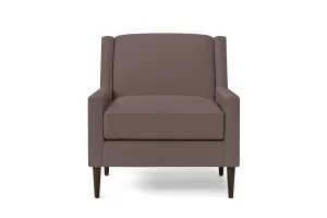 Vigevano Armchair Rose Taupe Leather