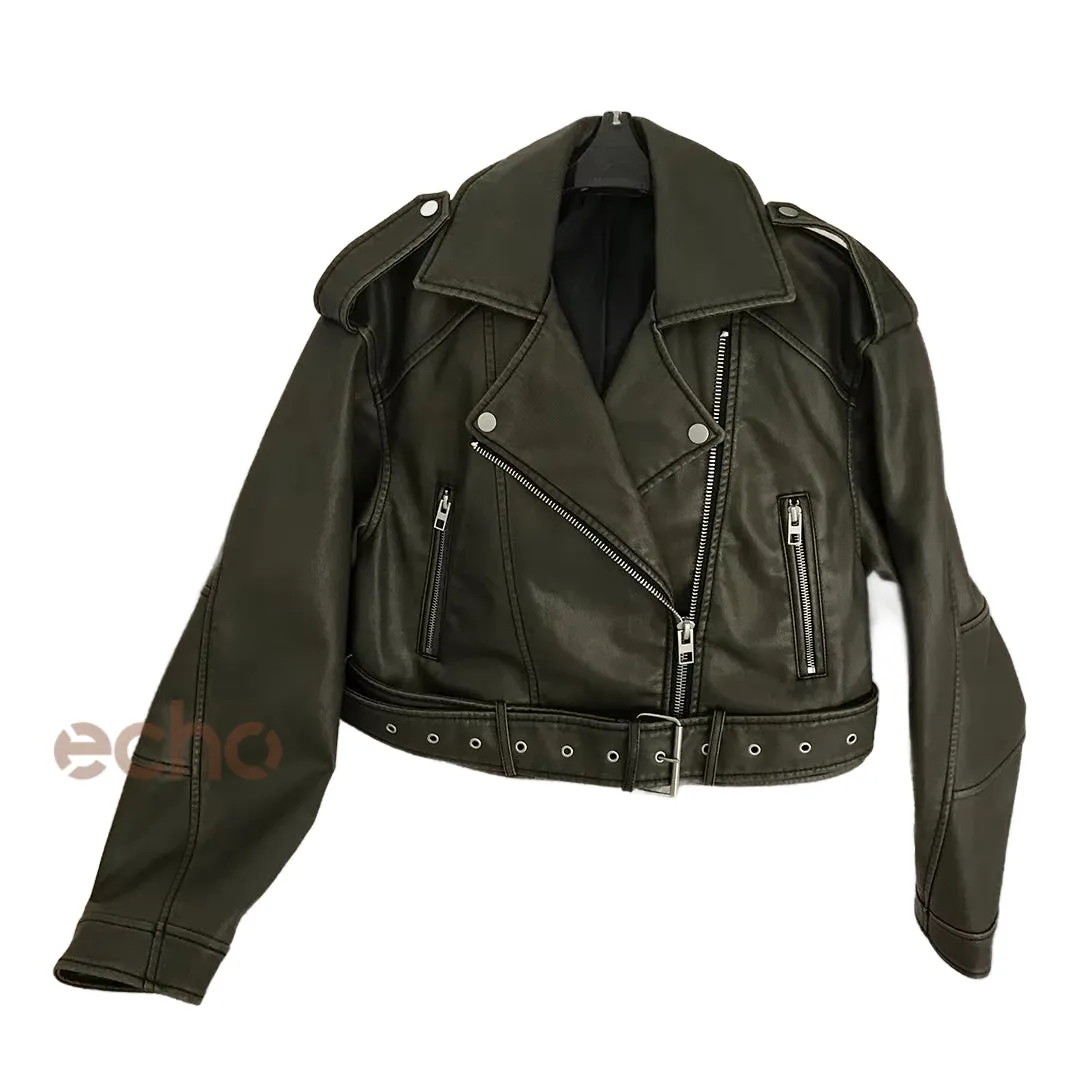 Vintage American Street Wear Real Leather Jacket