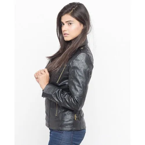 Women faux Leather jacket LMB