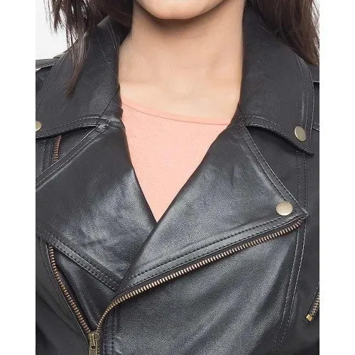 Women faux Leather jacket LMB