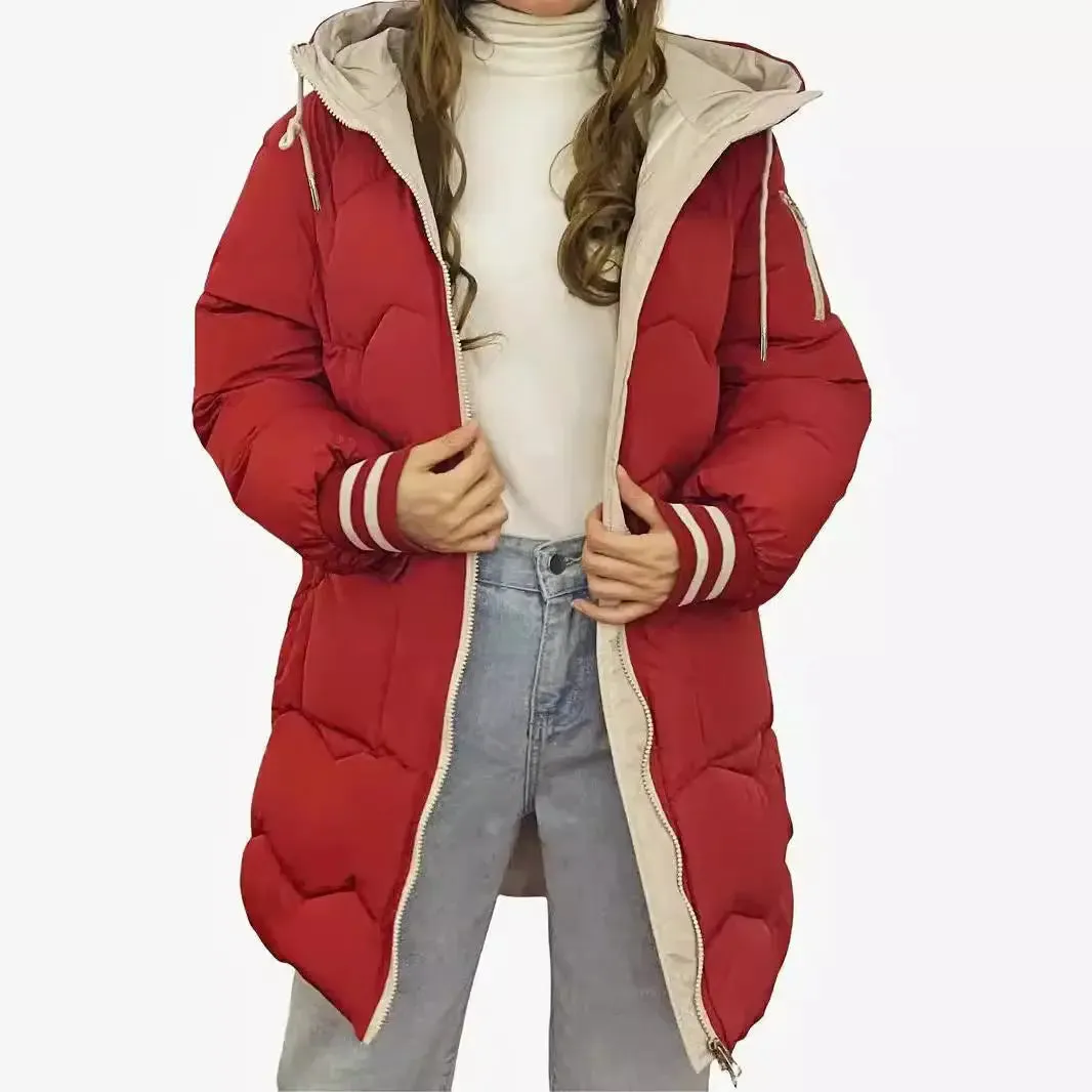 Women's Loose Fashionable Warm Cotton-padded Jacket