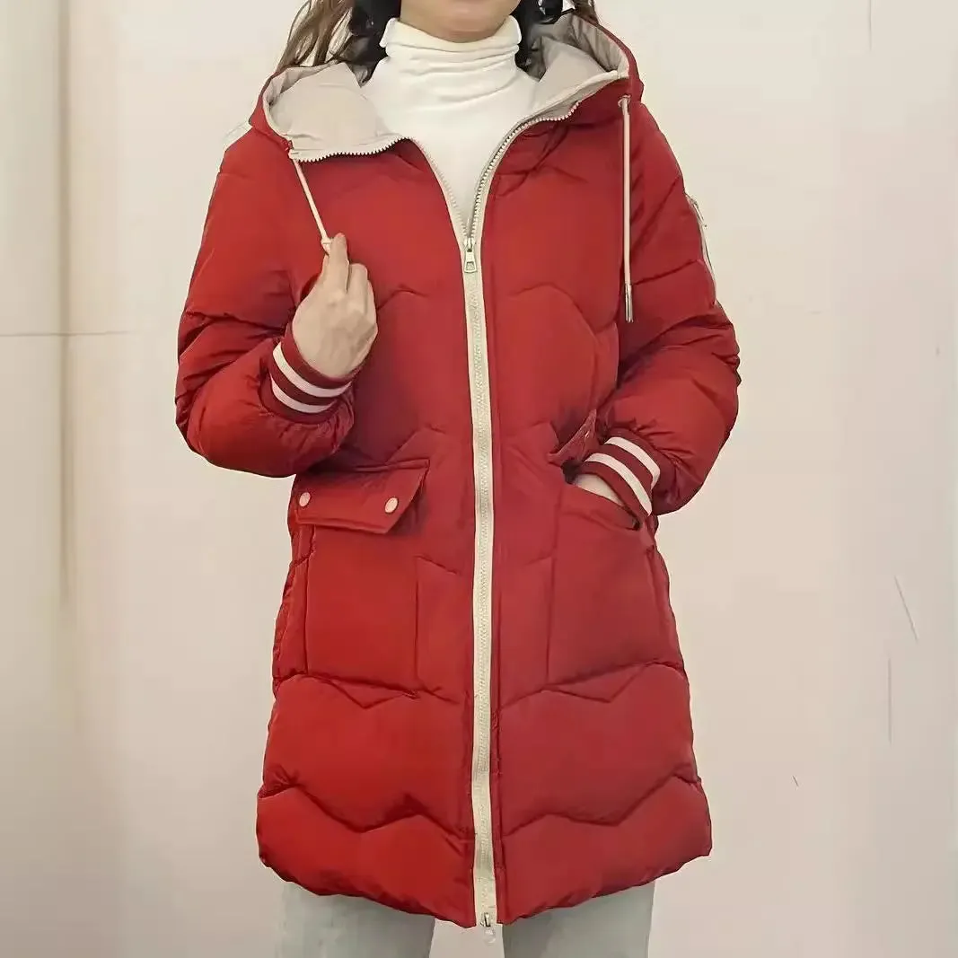 Women's Loose Fashionable Warm Cotton-padded Jacket