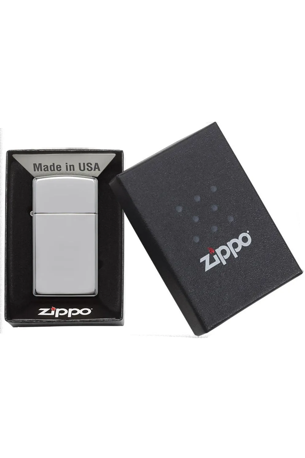 Zippo Slim High Polish Chrome