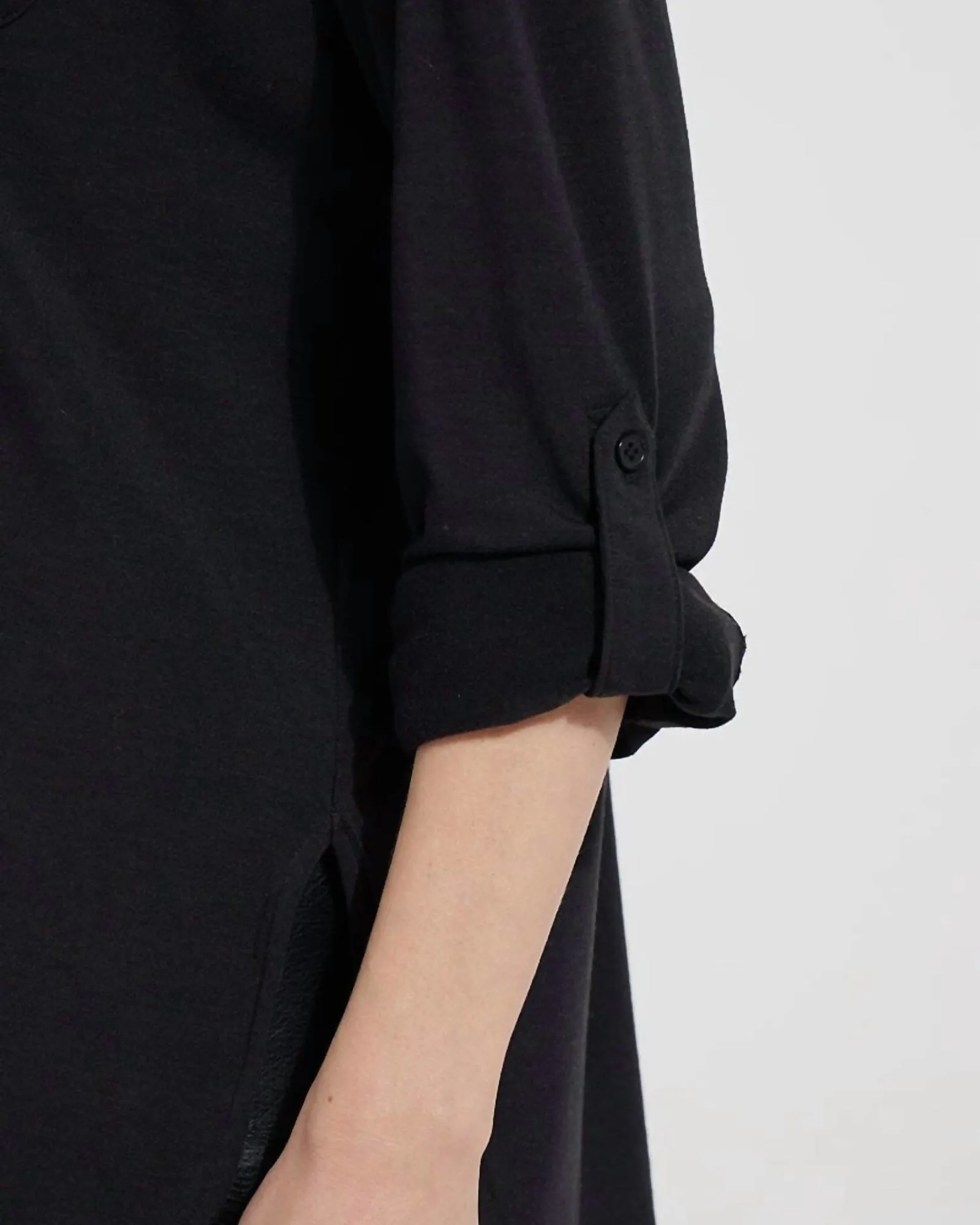 Zola Jersey Shirt in Black | Black